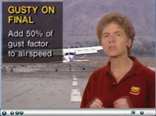John and Martha explain Crosswind Landing skills