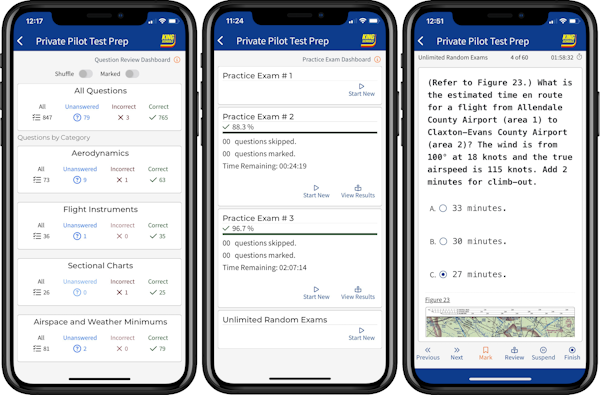 King Test Prep App Features